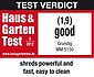 Haus & Garten Test
08/2012
Test result: GOOD 